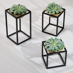 suporte com vaso