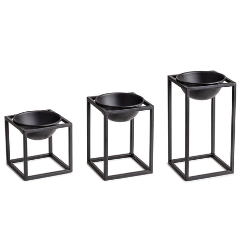 Suporte com vaso concha