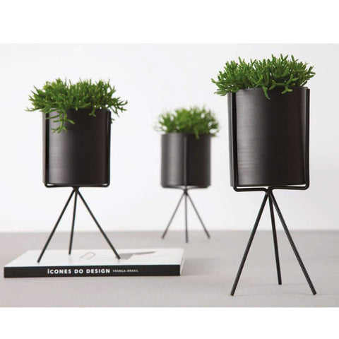 Cachepot trio com suporte