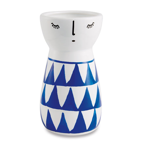 Vaso boneca em cerâmica