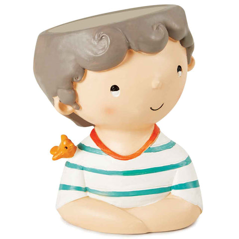 Vaso cabeça de boneca (menino)