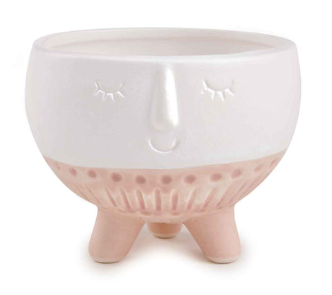 Vaso cabeça de boneca