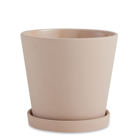 Vaso terracota branca