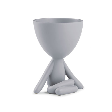 Vaso bob - cinza