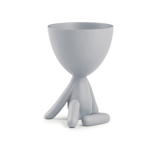 Vaso bob - cinza