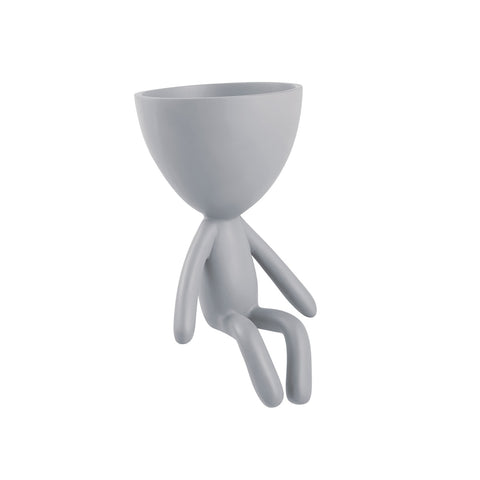Vaso bob - cinza