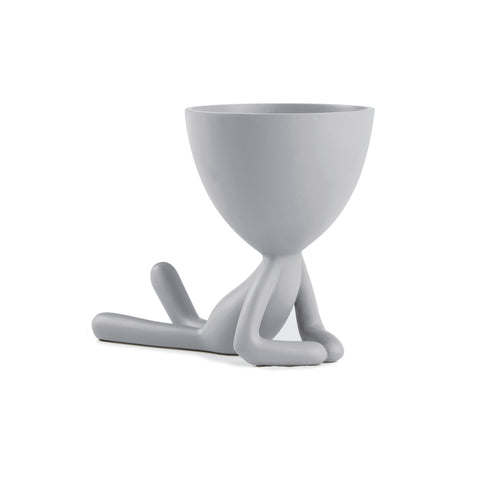 Vaso bob - cinza