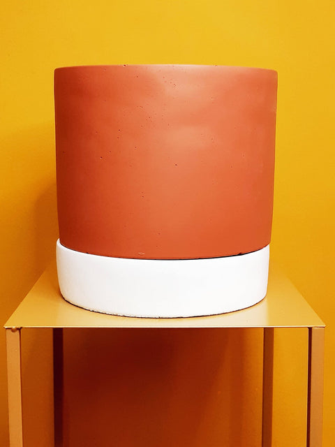 Cachepot de cimento