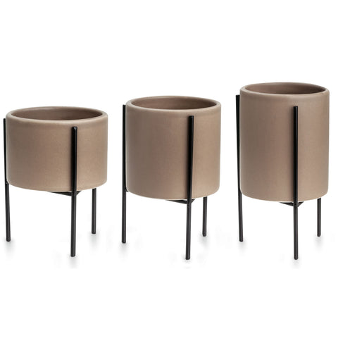 Vasos com suporte - minizinhos