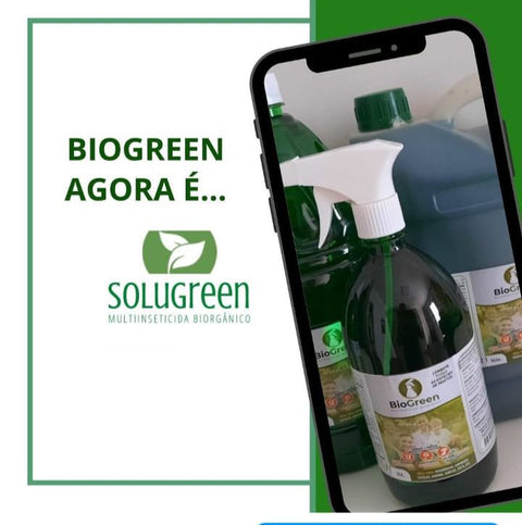 Biogreen/Solugreen Multinseticida Biorgânico - petfriendly