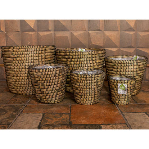 Cesta Jula - Natural com Preto