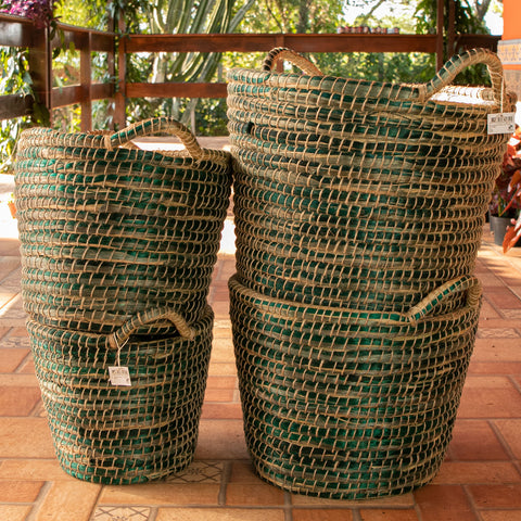 Cesta Yasmim verde