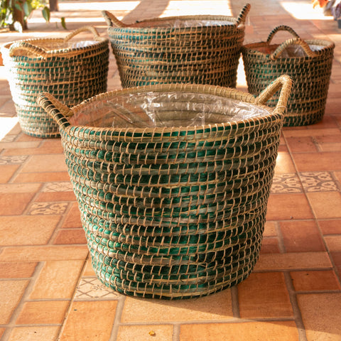 Cesta Yasmim verde