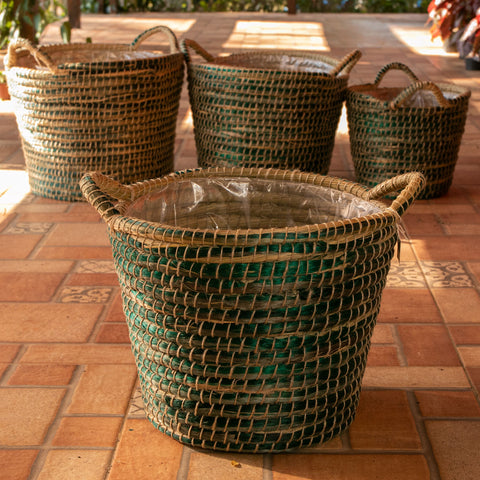 Cesta Yasmim verde
