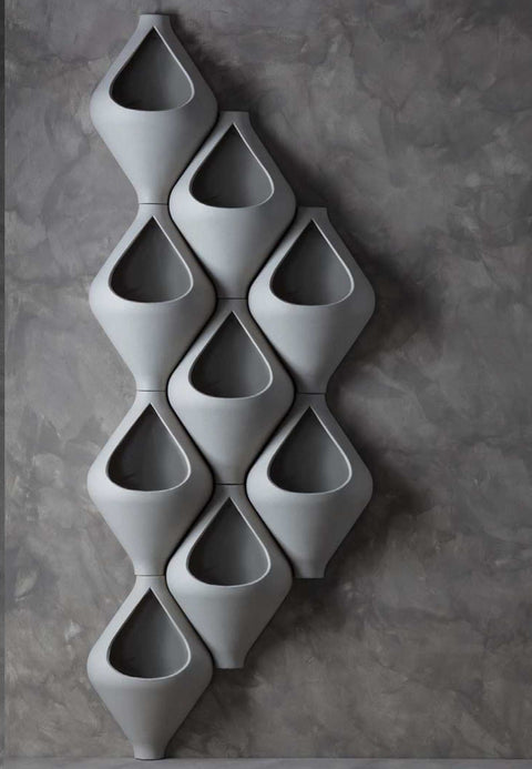 Vaso Parede Gota