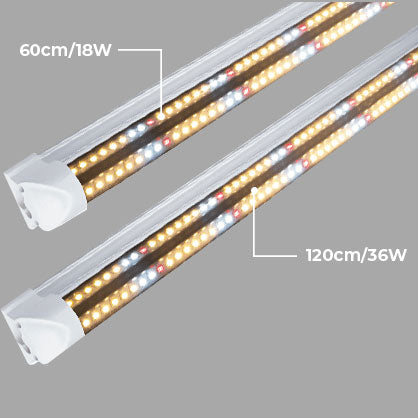 LED tubular - WARM WHITE 36w - 120cm
