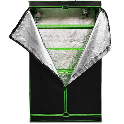 Estufa para cultivo indoor - 120x40x200 - Antichamas Mylar 600D
