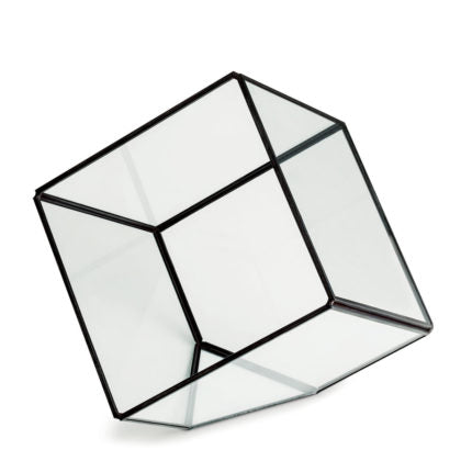 Vasos Cachepots Terrario Cubo - 2