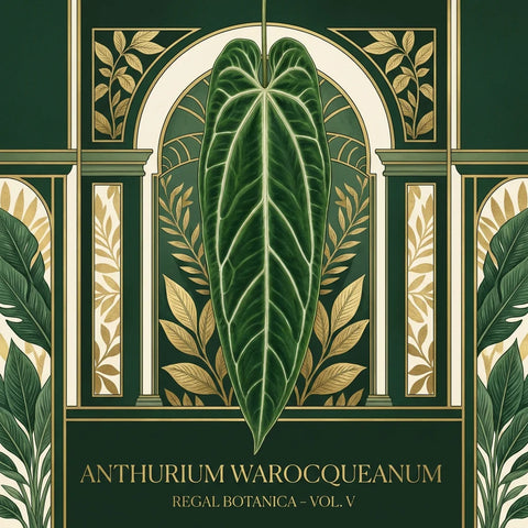 Anthurium Warocqueanum: O Desafio e a Recompensa da Rainha