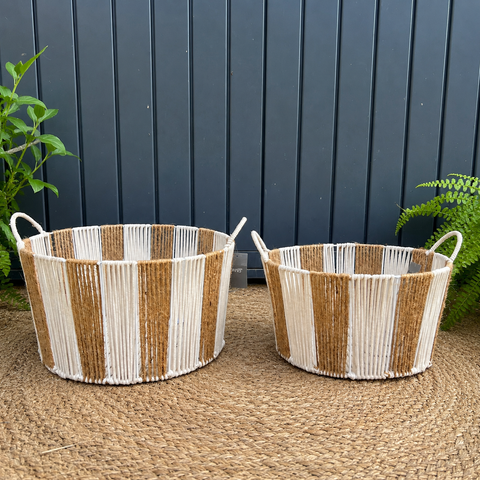 Cachepot em Fibra Natural