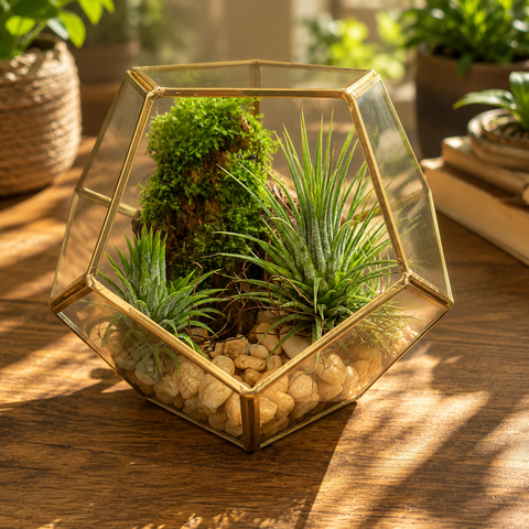 Arranjo de Tillandsias