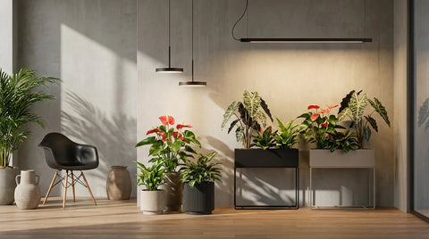 Banner Lâmpadas LED Grow - Entre Raízes