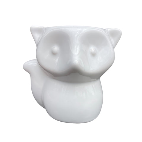 Cachepot Raposa Branca