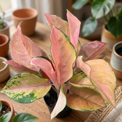 Aglaonema Rose Cochin — ambiente