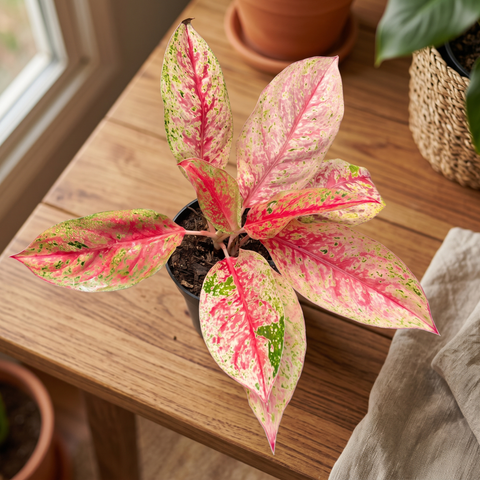 Aglaonema sp. Laynamthong — ambiente