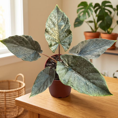 Alocasia Antoro velvet — ambiente 1