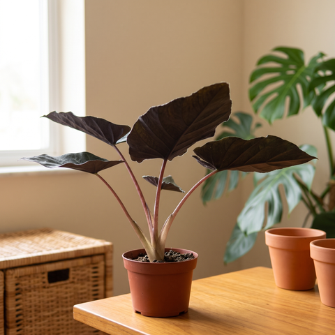 Alocasia Antoro velvet — ambiente 4