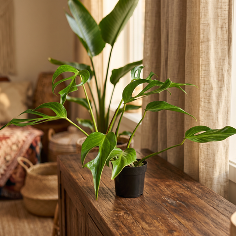 Monstera Burle Marx Flame — ambiente 3