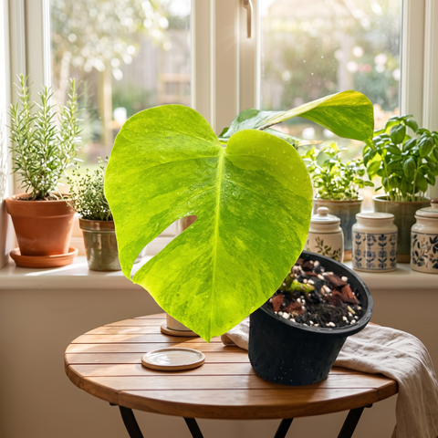 Monstera aurea variegata — ambiente 1