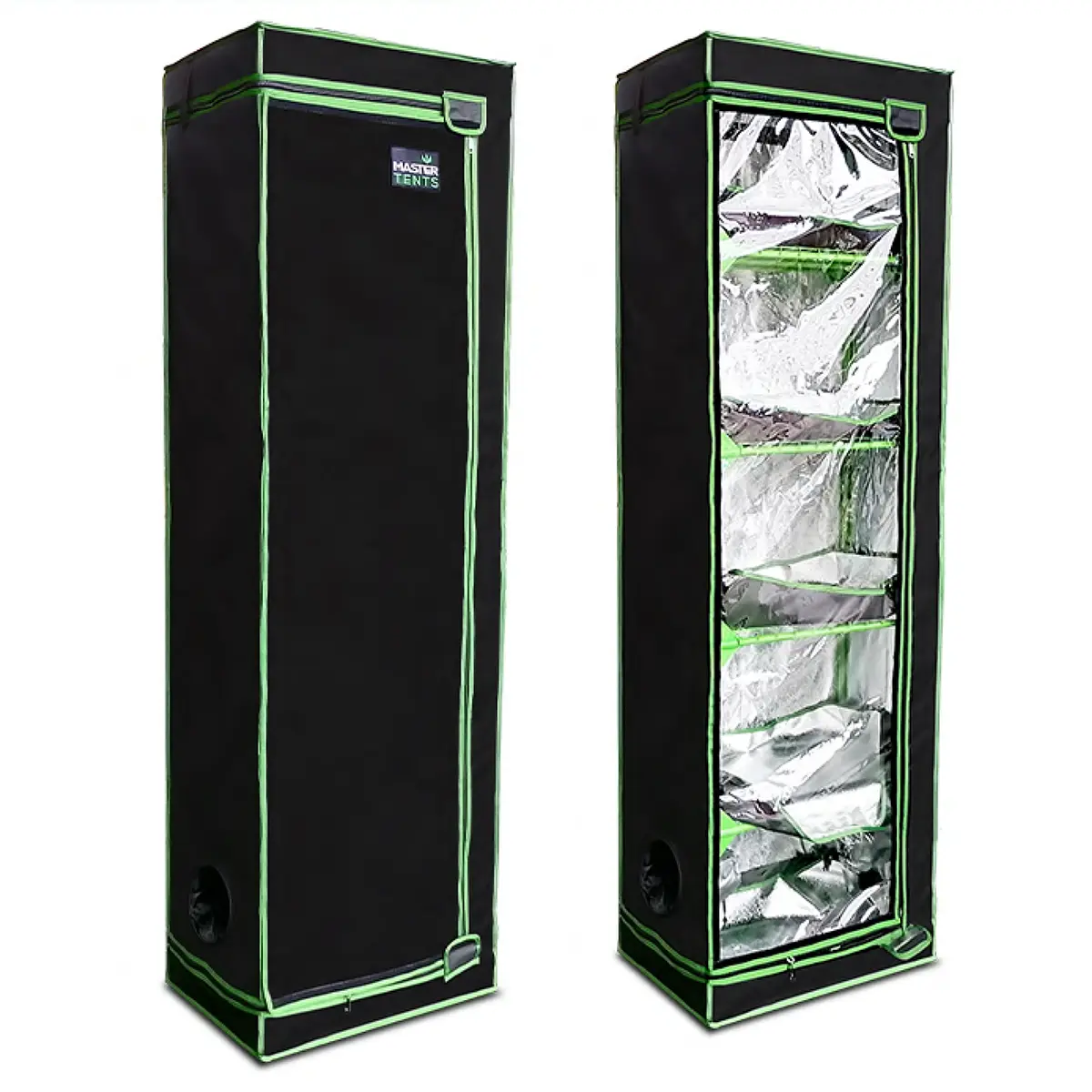 Estufa para cultivo indoor - 60x40x200 - Antichamas Mylar 600D